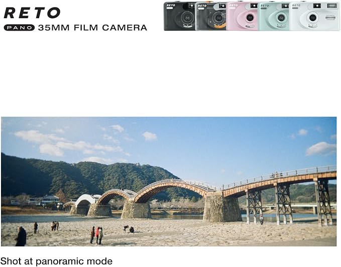 RETO PANO 35mm Film Camera - 22mm Wide Lens - Image 9