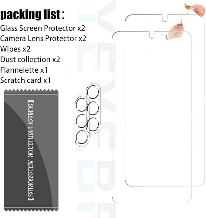 Screen Protector for Samsung Galaxy S23, Tempered Glass for Galaxy S23 & Camera - Image 7