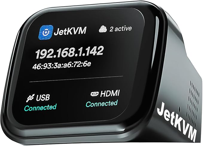 JetKVM IP KVM Remote BIOS Access, Jet KVM Over IP Internet Network Open-Source by Homepage