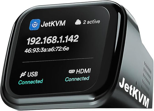 JetKVM IP KVM Remote BIOS Access, Jet KVM Over IP Internet Network Open-Source by Homepage