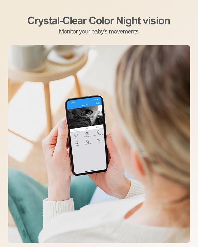 usogood 4MP Pet Camera with Phone App, 2.4G & 5G WiFi Indoor Security Camera - Image 6