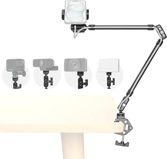 SmallRig 26" Magic Arm with Super Clamp, Overhead Phone Mount, Flexible Desk by SmallRig
