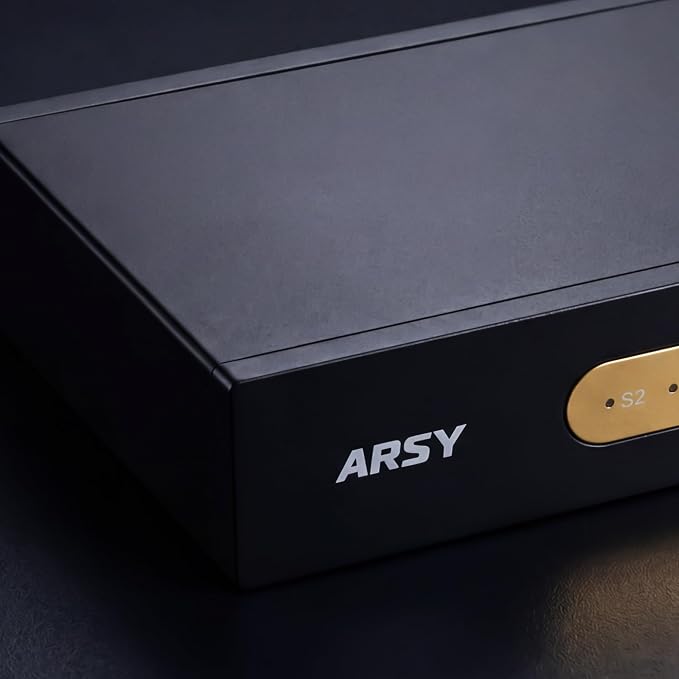 ARSY NSW-1 Hi-Fi Audio-Grade Network Switch, 1Gbps Ethernet and SFP Ports - Image 2