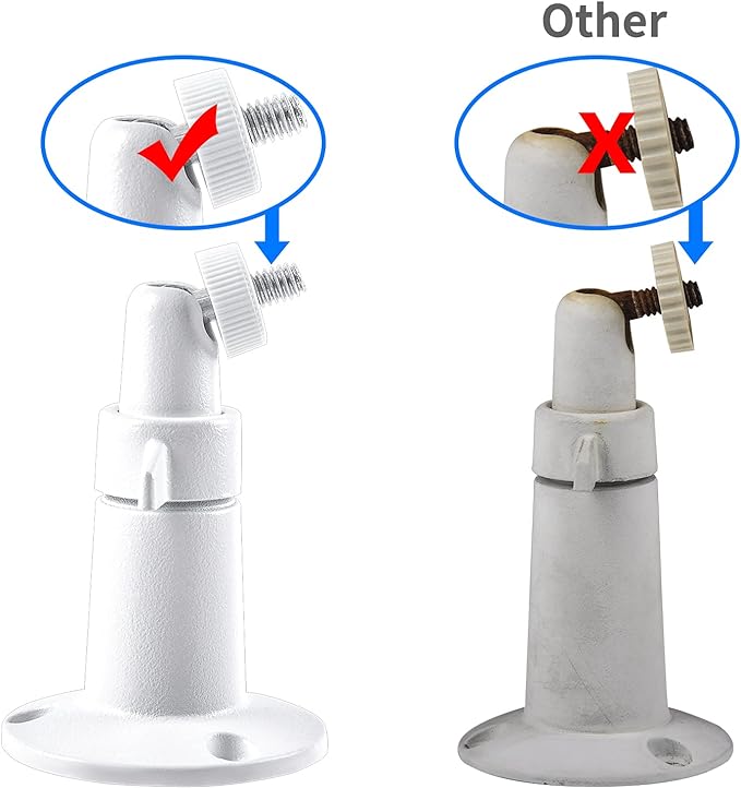 Security Camera Universal Mounting Bracket, Adjustable Indoor/Outdoor Security - Image 5