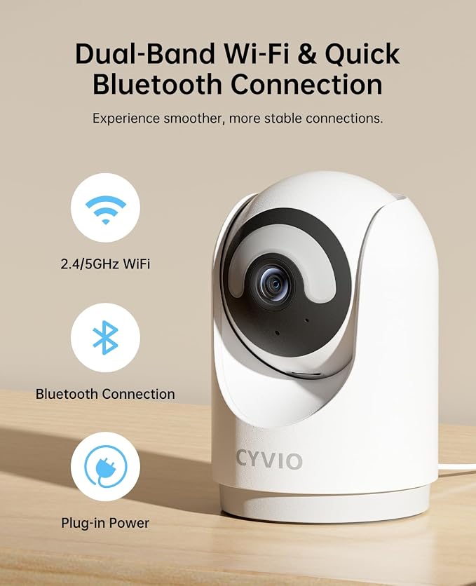 Indoor WiFi Camera, Plug-in Security Camera - Image 6