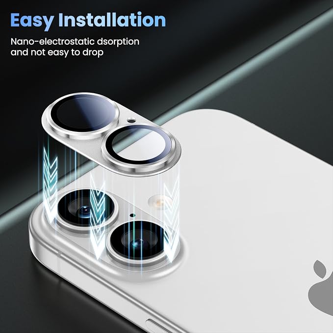 Uyiton Compatible with iPhone 17 Camera Lens Protector - Image 7