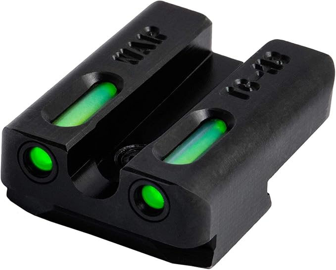 Truglo TFX PRO Handgun Sight, Glowing Shock Proof Tritium and Fiber Optic Night - Image 2