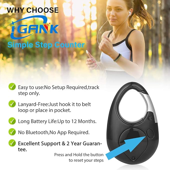 Simple Walking Pedometer 3D Step Counter - Image 3