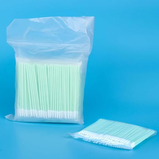 Lint-Free Pointed Foam Swabs for 1.25mm Fiber Optic Connectors, Electronics - Image 5