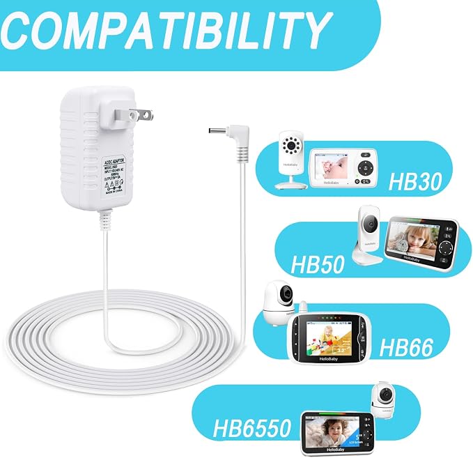 20FT Baby Monitor Charger Cable - Image 2