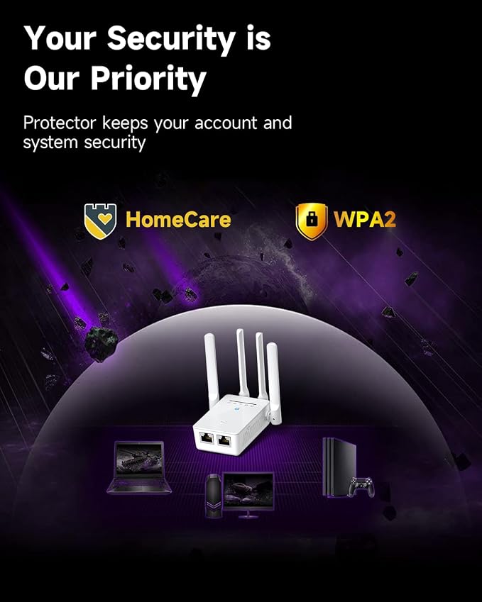 2026 New WiFi Extender Signal Booster, 14770 Sq.Ft WiFi Booster Extender - Image 7