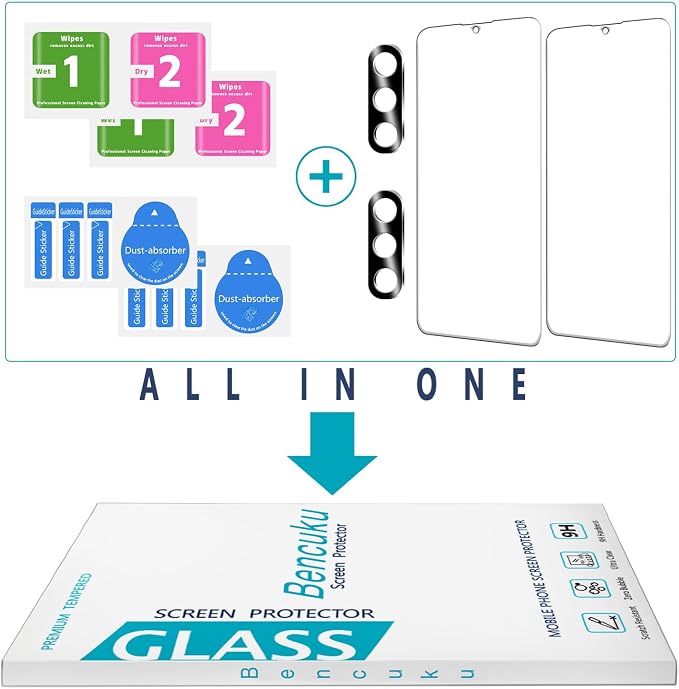 2 Pack Screen Protector for Samsung Galaxy S23 FE Tempered Glass - Image 7