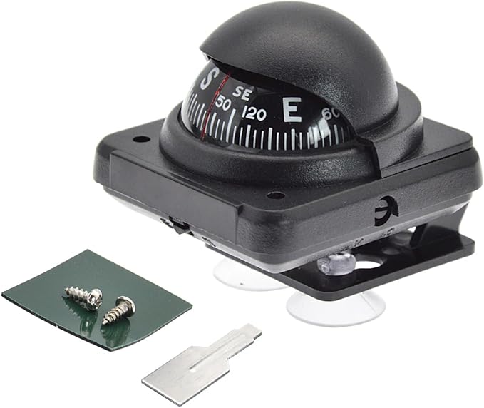 Car Suction Cup Digital Compass, Dashboard Navigation Gauge - Image 6