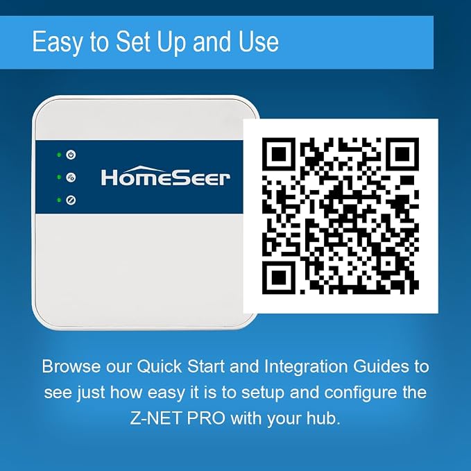 HomeSeer Network-Connected Z-Wave & Zigbee Interface, Ethernet & WiFi, 800 - Image 6