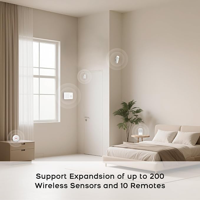 YBJ Alarm System for Home Security, DIY Wireless Home Alarm System - Image 6