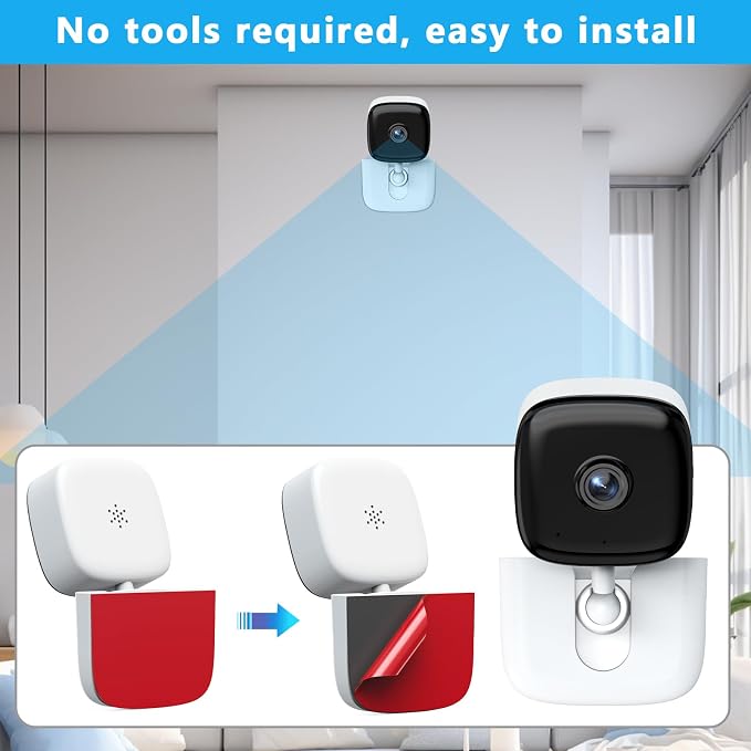 Dukoyb Adhesive Camera Mount for Kasa Smart Security Camera EC60 /KC400 - Image 5