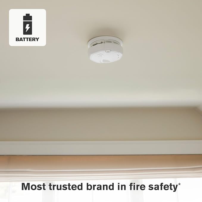 First Alert SMCO500V, Interconnect Battery-Operated Combination Smoke & Carbon - Image 4