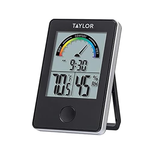 Taylor Digital Wireless Indoor Comfort Level Thermometer and Hygrometer by Taylor