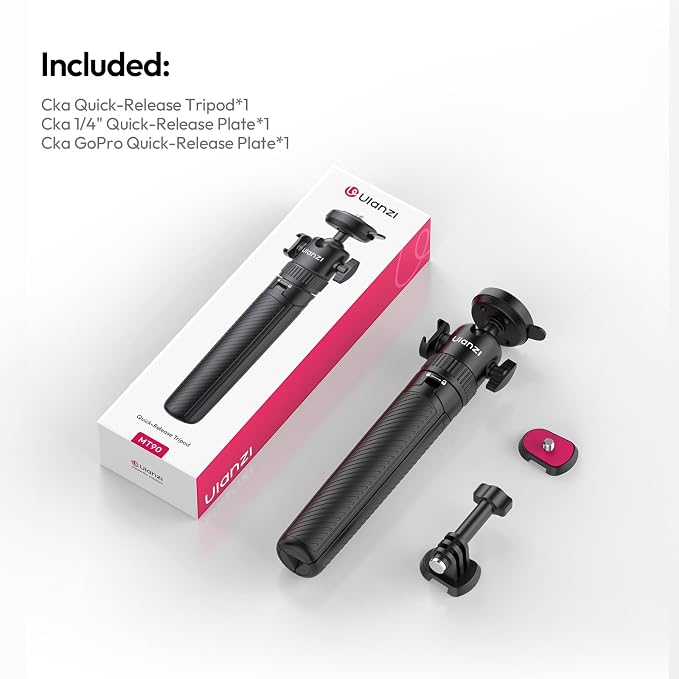 ULANZI MT90 Tripod Stand Vlog Handle Grip - Image 9