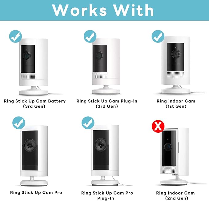 2 Pack Ring Camera Mount Bracket - Image 2