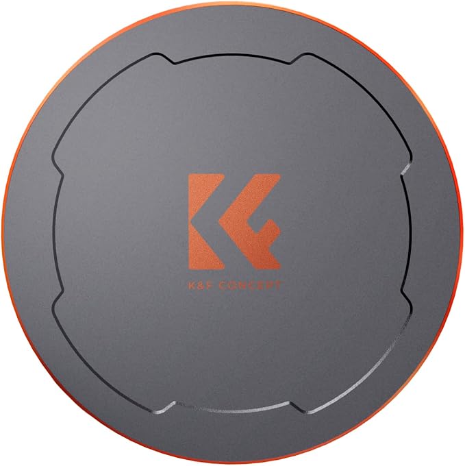 K&F CONCEPT 86mm Thread & Magnetic 2-in-1 Lens Filter Cap Only Compatible - Image 2