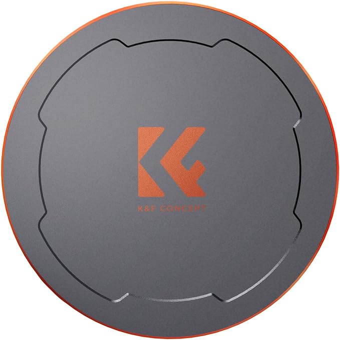 K&F CONCEPT 67mm Thread & Magnetic 2-in-1 Lens Filter Cap Only Compatible - Image 2