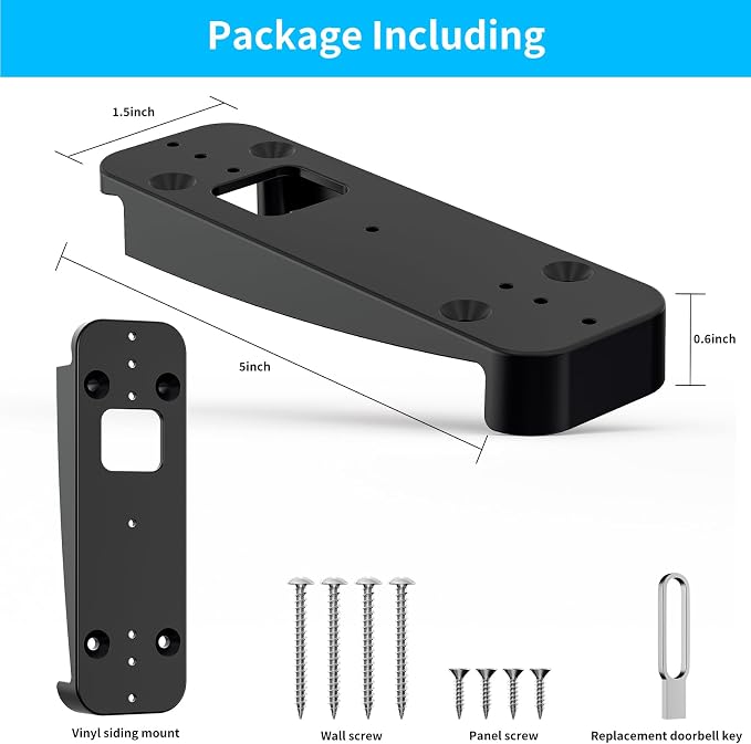Blink Doorbell Vinyl Siding Mount, Compatible - Image 7