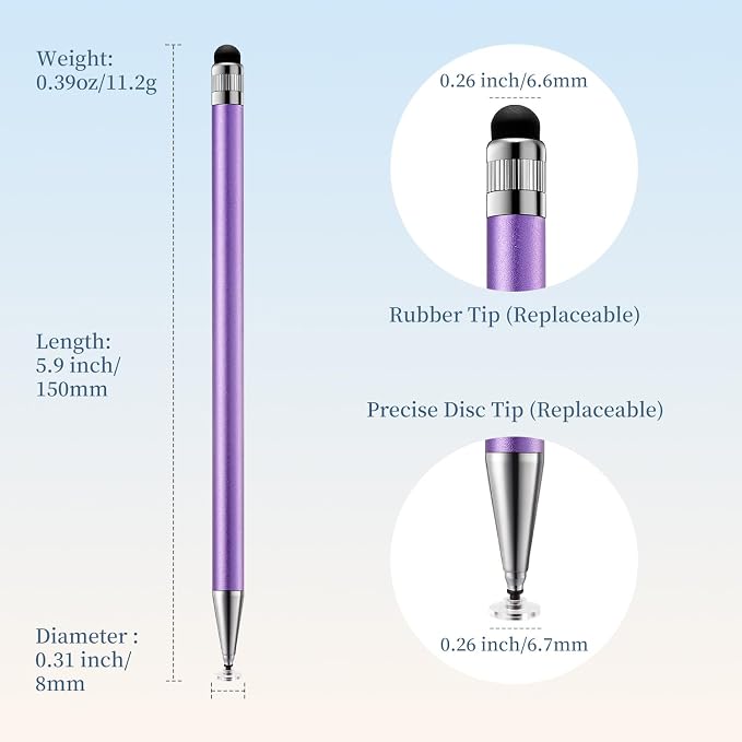 ChaoQ 2-in-1 Stylus Pen for Touchscreen - Image 2