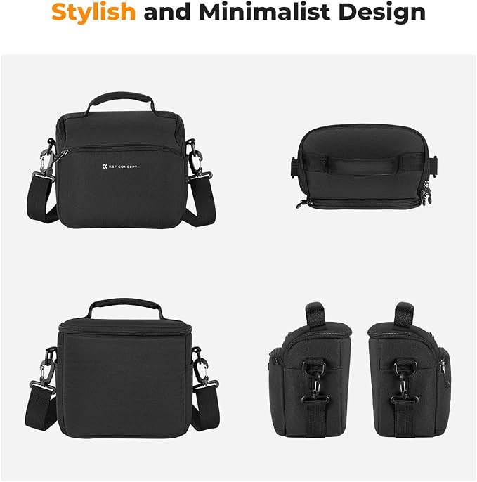 K&F CONCEPT Camera Sling Bag Small Crossbody Camera Case DSLR/SLR/Cute Compact - Image 7