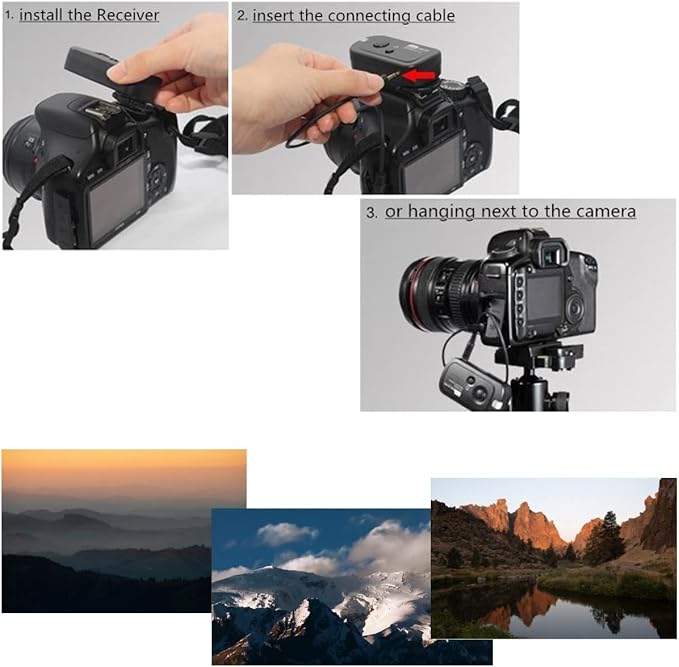 Pixel RW221-N3 Camera Remote Shutter Release Wireless Radio Control Compatible - Image 5