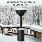 QH.HOME Patio Heater Cover, Waterproof Tear-Resistant 89"x 33"x19" - Image 5