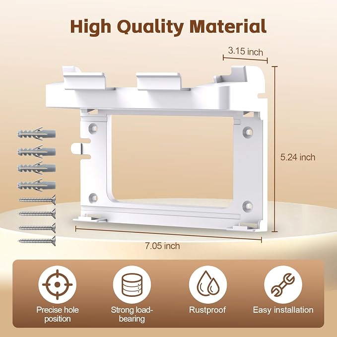 UBeesize Starlink Mount, Standard Router 3 Wall Mount - Image 5