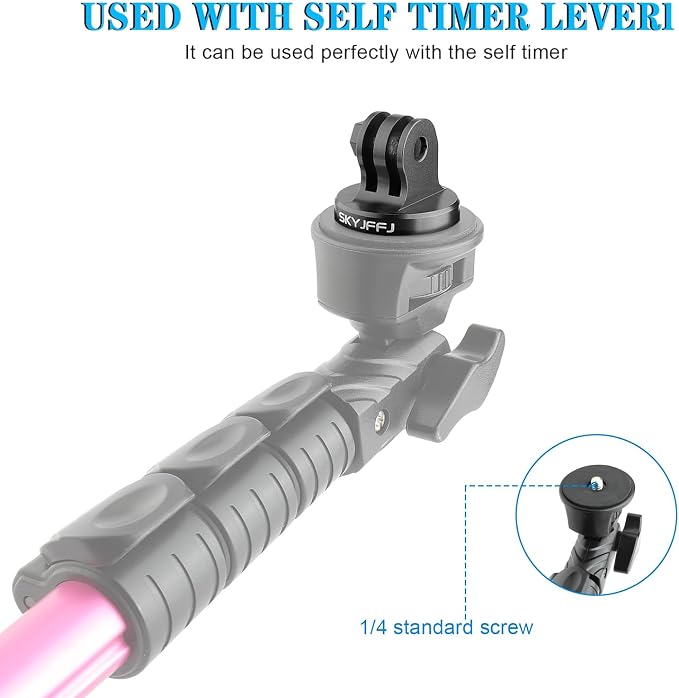 Aluminum Tripod Adapter Attachment Bolt Adapter - Image 4