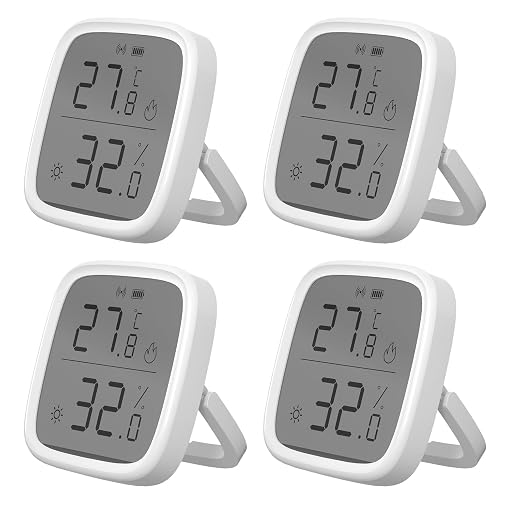 SONOFF Zigbee Indoor Temperature Humidity Sensor, SNZB-02D LCD Zigbee by SONOFF