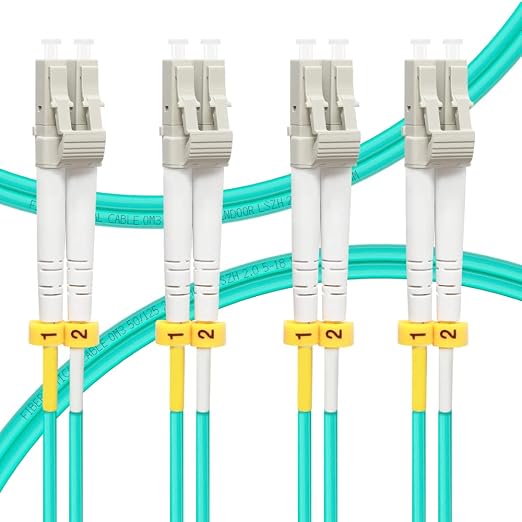 FLYPROFiber- LC to LC Fiber Patch Cable OM3 0.2M, Length Options: 0.2m-200m - Image 2