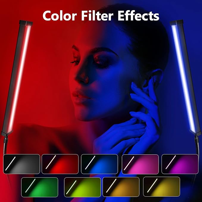 LED Video Light Stick Wand Kit-Photography Lighting - Image 4