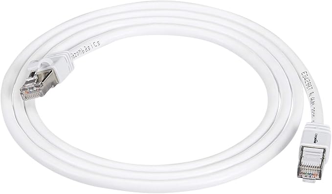 Amazon Basics RJ45 Cat 7 Ethernet Patch Cable, 10Gbps High-Speed, by AmazonBasics