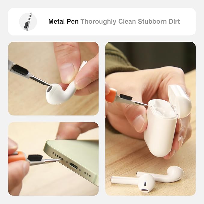 Hyashee Cleaner Kit for Airpods Pro 1 2 3 Multi-Function Cleaning Pen - Image 2