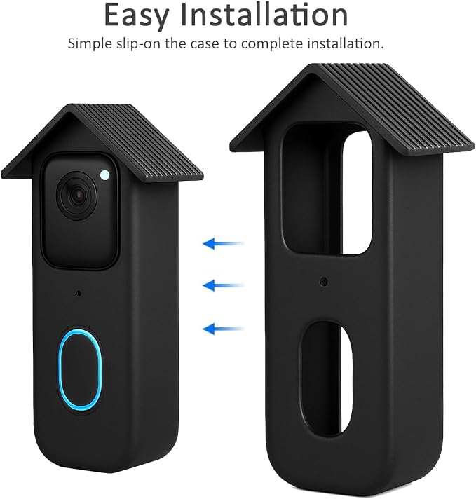 Silicone Protective Cover for Blink Video Doorbell – Weatherproof & - Image 5