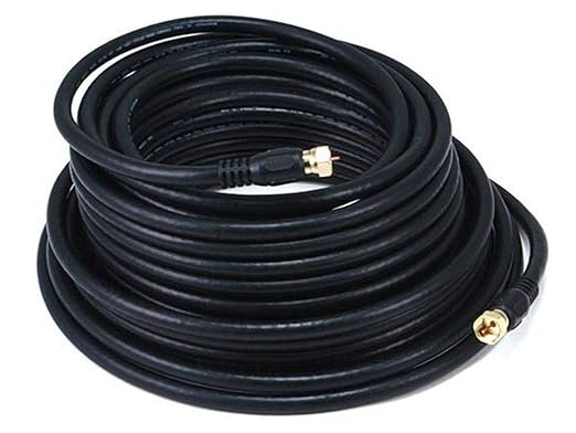 Monoprice 103034 RG6 Quad Shield CL2 Coaxial Cable by Monoprice
