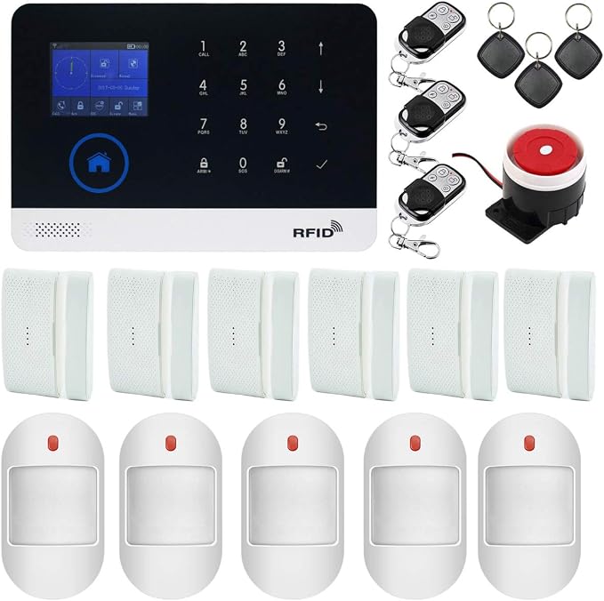 WiFi GSM Tuya Wireless Smart Home Office Security Alarm Burglar System by Unknown
