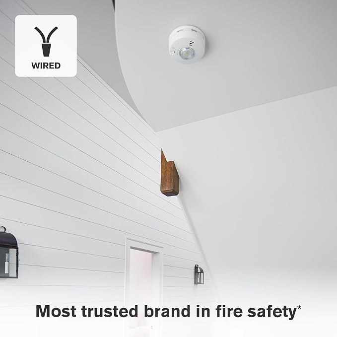 First Alert SMCO110LED-AC, Hardwire Combination Smoke & Carbon Monoxide Alarm - Image 4