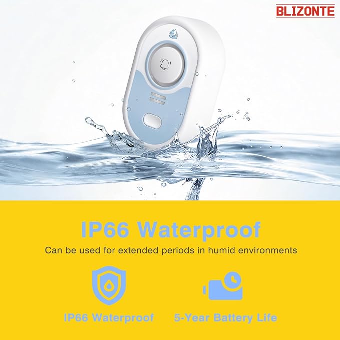 Water Leak Detector 8 Pack, 5-Year Battery Life, Water Alarm - Image 4