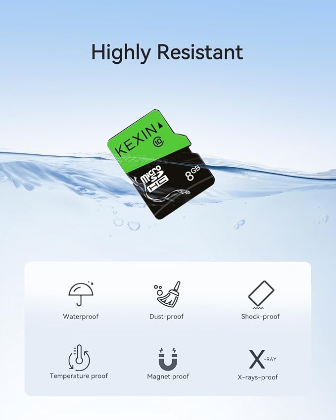 KEXIN 8GB Micro SD Card 3 Pack - Image 7