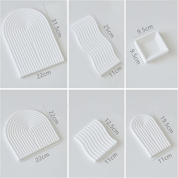 6PCS Original Design Product Photography Background Props Waterproof Hard - Image 6