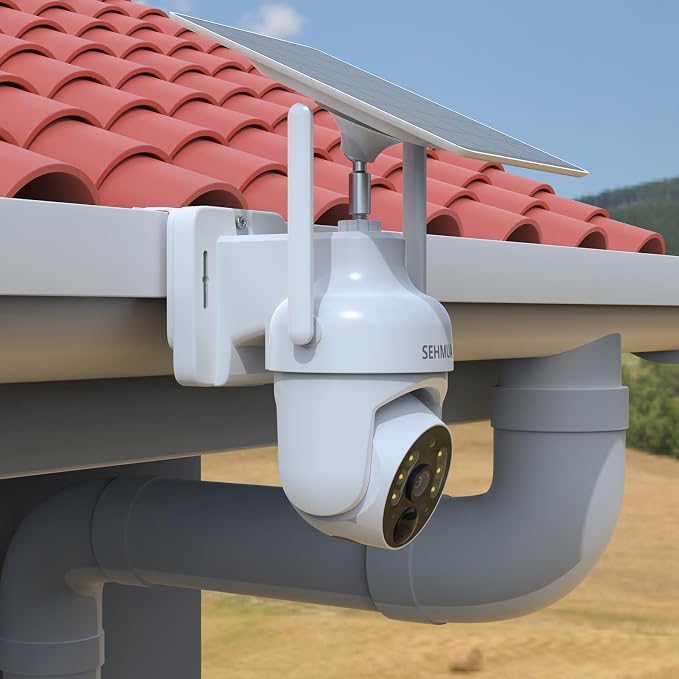 Gutter Mount Compatible with SEHMUA RBX-S73 Solar Security Camera, - Image 6