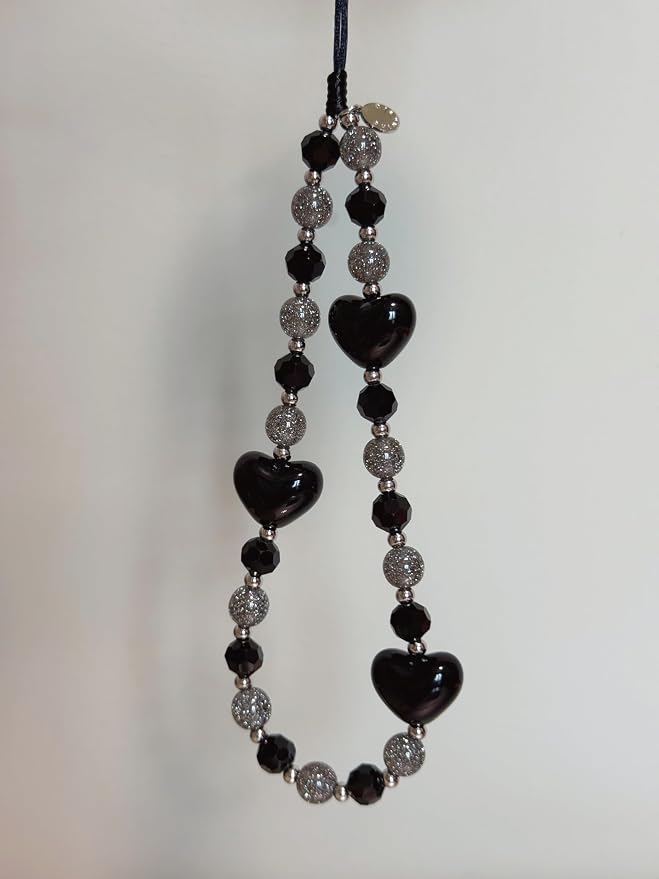 Drawwind Phone Charm Beaded Wristlet Strap Universal Cell Phone Lanyard Cute - Image 6
