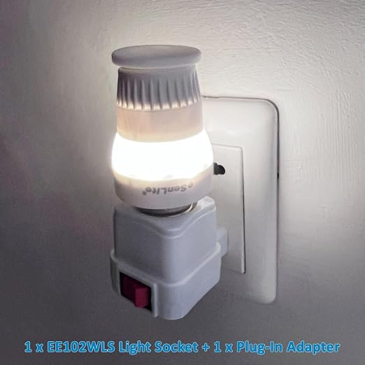 Radar Motion Sensor Lamp Socket Adapter – E26/E27 Retrofit Smart Light Upgrade - Image 2