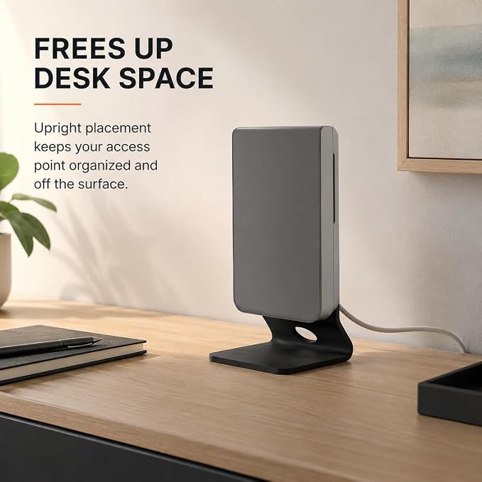 Wall Mount Stand for UniFi U7 Pro Access Point – Desk Shelf Holder - Image 2