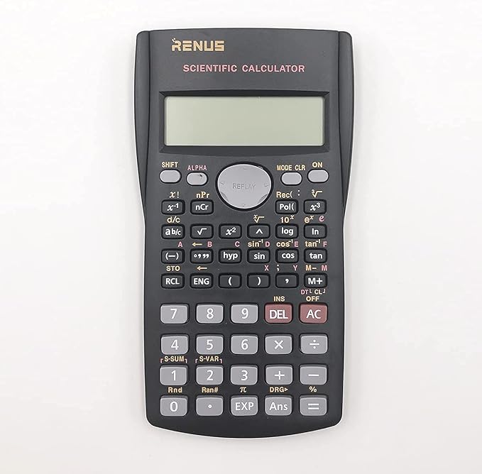 RENUS 8 Packs, 2-Line Engineering Scientific Calculator Function Calculator - Image 7
